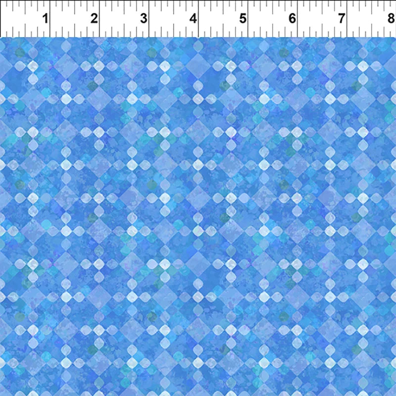 All Blue Ridge Shop-Hop 2026 Fabric - Tonal, Blue