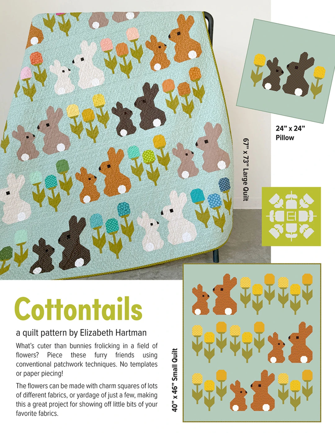Cottontails Quilt Pattern