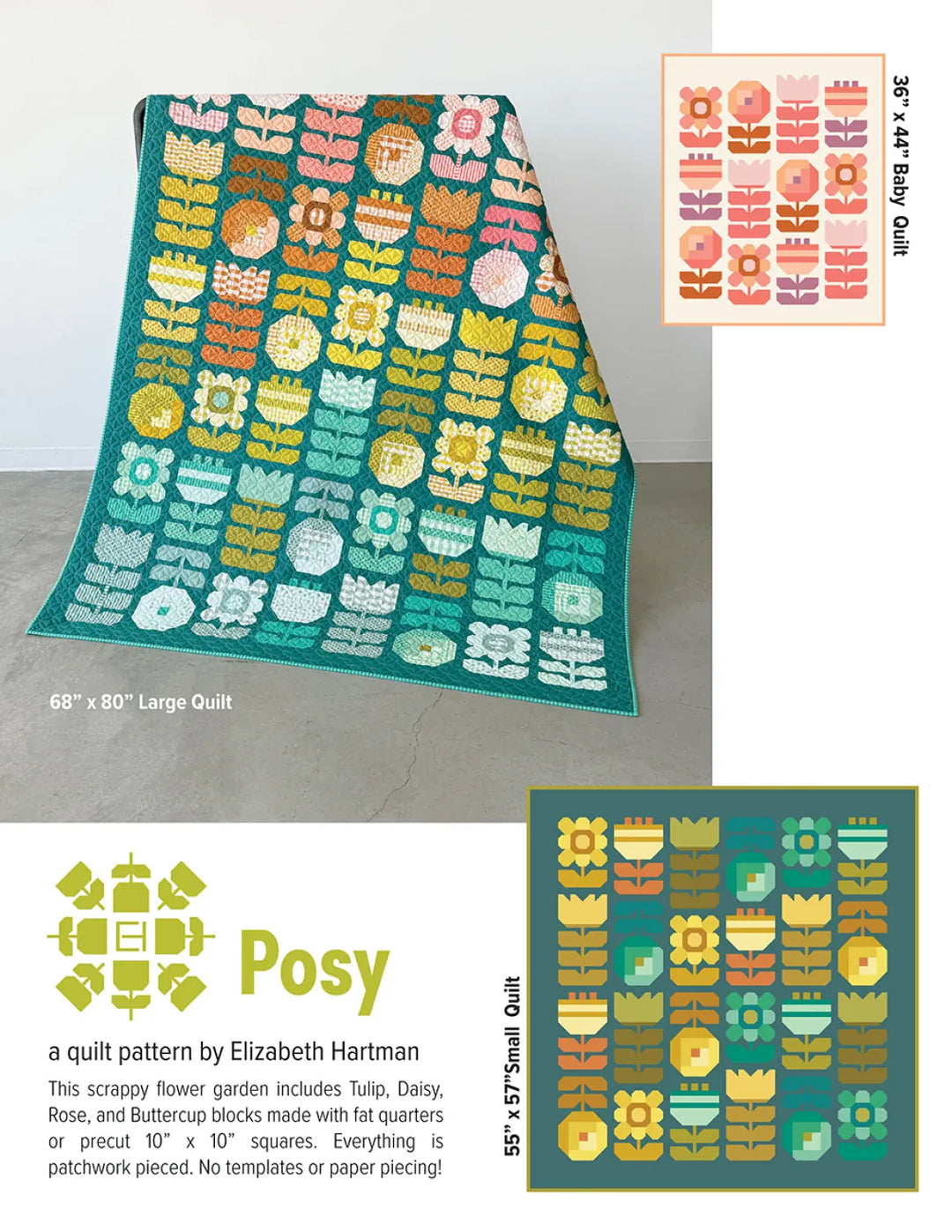 Posy Quilt Pattern Posy Quilt Pattern