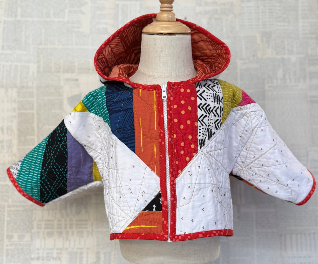 EKC Strip Strip Goose quilted jacket