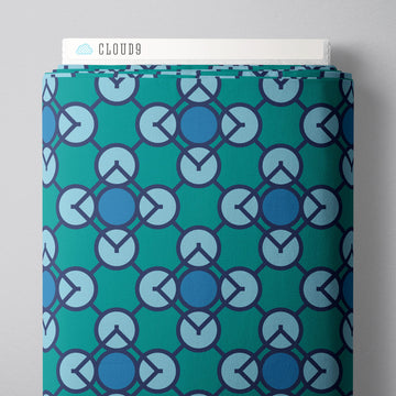 Embellish Rayon by Frank Lloyd Wright - Prism #27978 Blue Embellish Modal Rayon | Frank Lloyd Wright Prism #27978 Blue