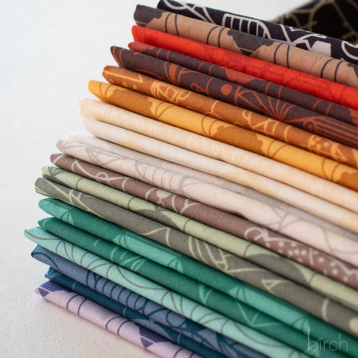 End Papers Vol. 2 by Charley Harper Fat Quarter Fabric Bundle (20 pcs)