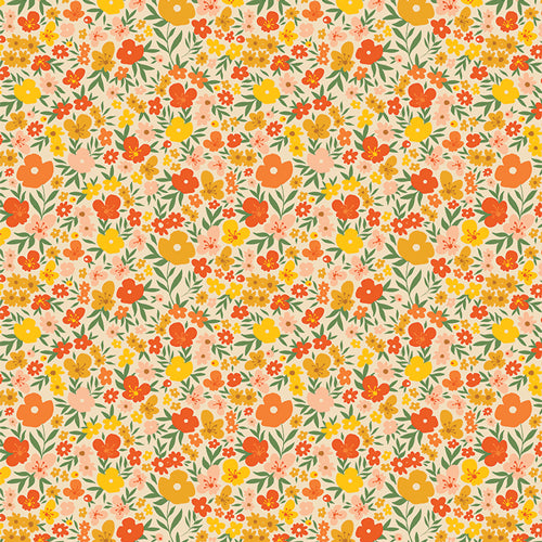 Flowery Meadow Sunlit by Alexandra Bordallo FLANNEL