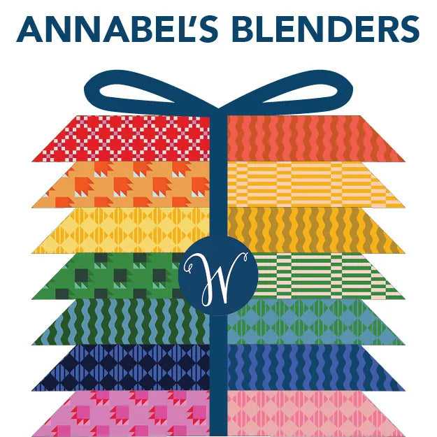 Annabel's Blenders Fat Quarter Bundle by Annabel Wrigley - Multi Annabel's Blenders Fat Quarter Bundle by Annabel Wrigley - Multi