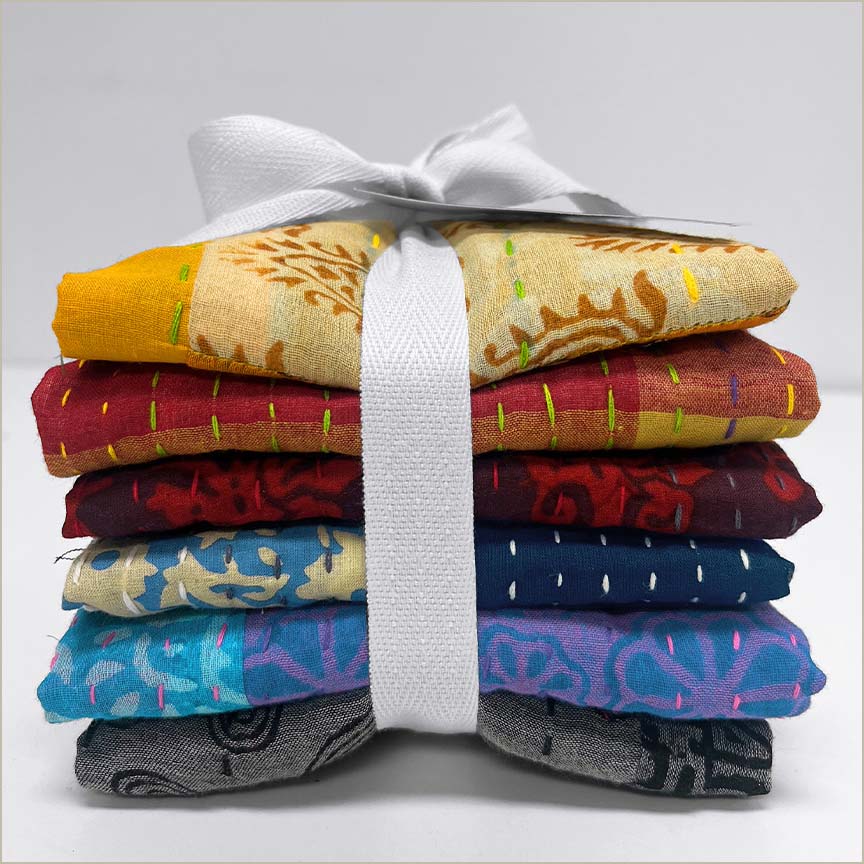 Kantha Fat Quarter Bundle by Whistler Studios