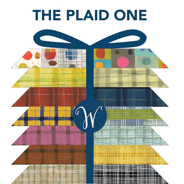 The Plaid One by Marcia Derse- Fat Quarter Bundle (29 pcs)