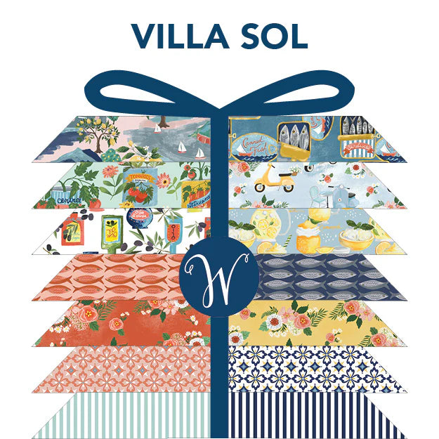 Villa Sol Fat Quarter Fabric Bundle