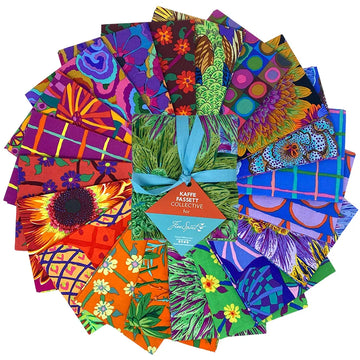 Kaffe Fassett Collective - Fat Quarter Bundle, Jewel Fabric Kaffe Fassett Collective - Fat Quarter Bundle, Jewel Fabric