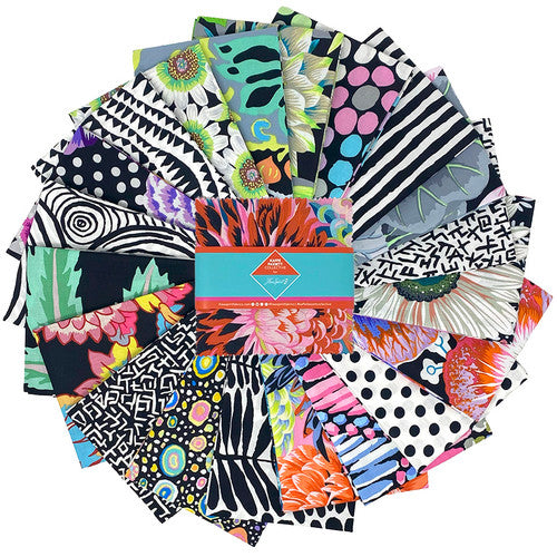 Polaris fabric bundle with colorful floral patterns