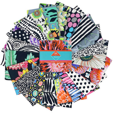 Polaris fabric bundle with colorful floral patterns