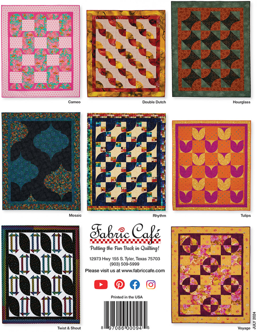 Curve Appeal with 3-Yard Quilts by Mac Cox