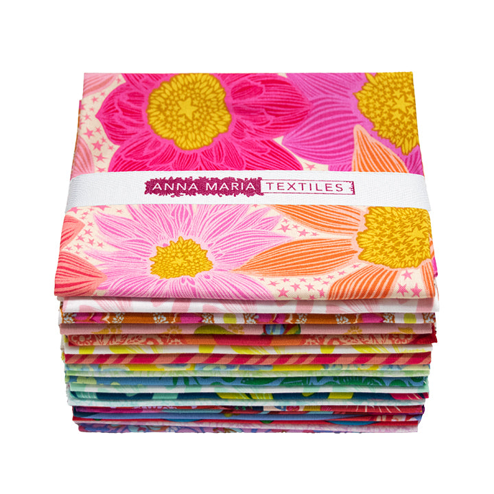 Anna Maria Colorways- Cheery Fat Quarter Fabric Bundle January 2025 (19 pcs)