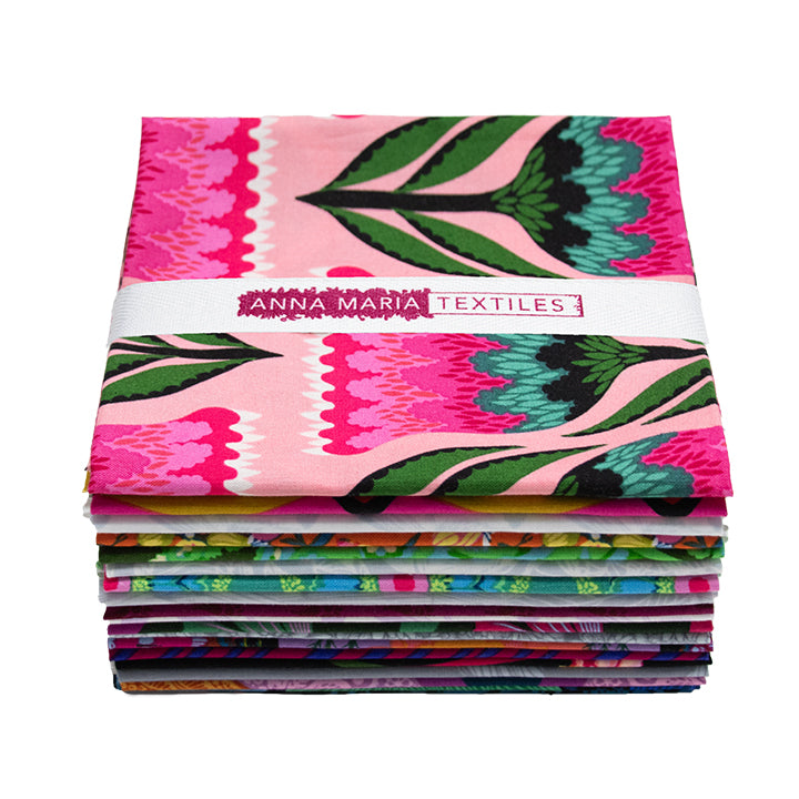 Anna Maria Colorways- Lush Fat Quarter Fabric Bundle January 2025 (19 pcs)
