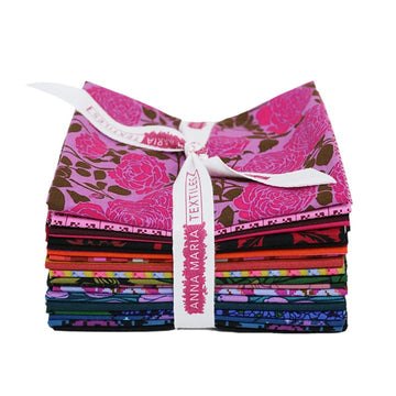 Anna Maria Colorway- Lush Fat Quarter Fabric Bundle 4 (18 pcs) Anna Maria Colorway Lush Fat Quarter Fabric Bundle 4, 18 Pieces