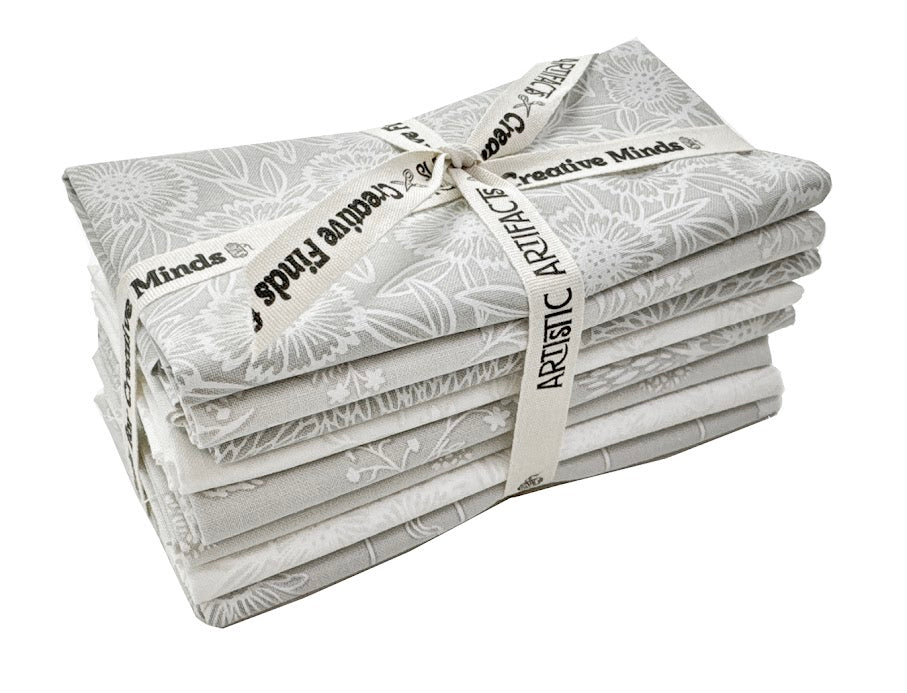 Alabaster Hues Fat Quarter Fabric Bundle (8 pcs) PANTONE