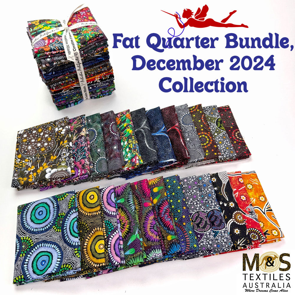 Fat Quarter Bundle: December 2024 Australian Collection