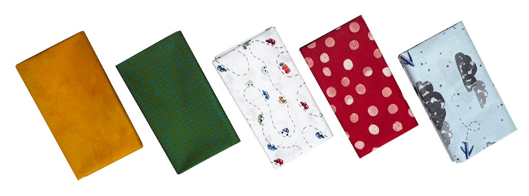 Metropolis Fat Quarter Fabric Bundle (5 pcs)