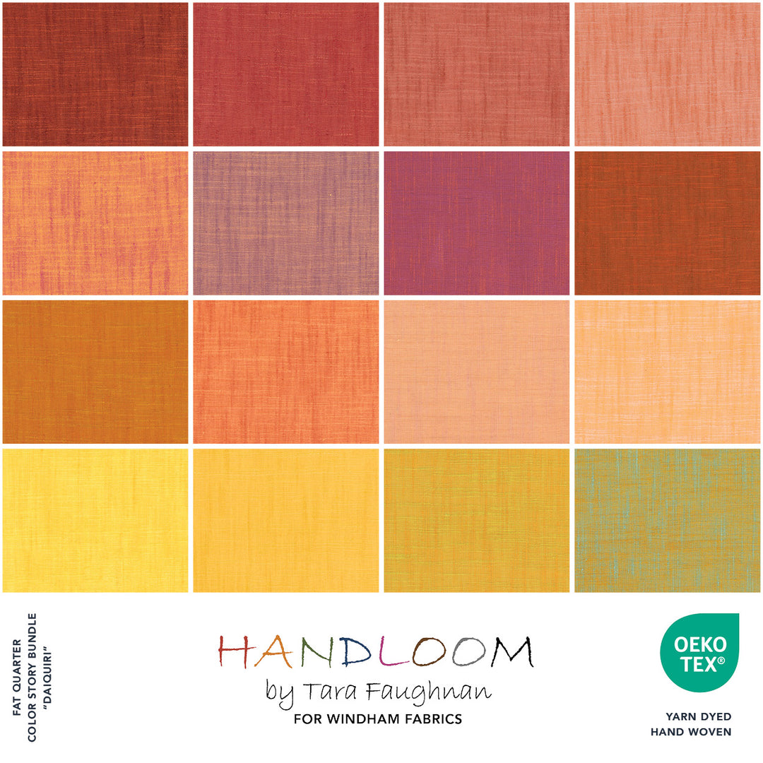 Handloom Wovens Fat Quarter Color Stories, Daiquiri