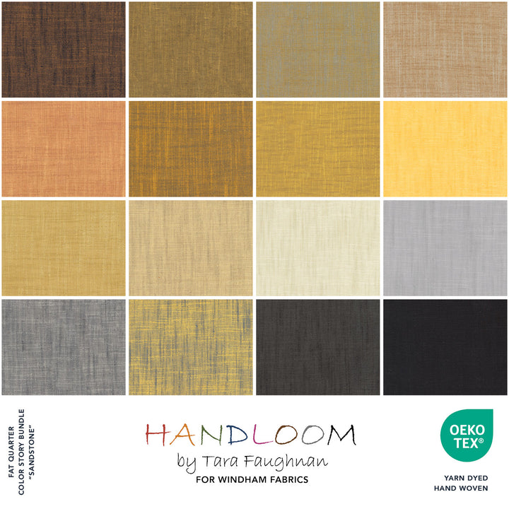 Handloom Wovens Fat Quarter Color Stories, Sandstone