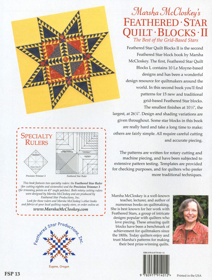 Feathered Star Quilt Blocks II by Marsha McCloskey