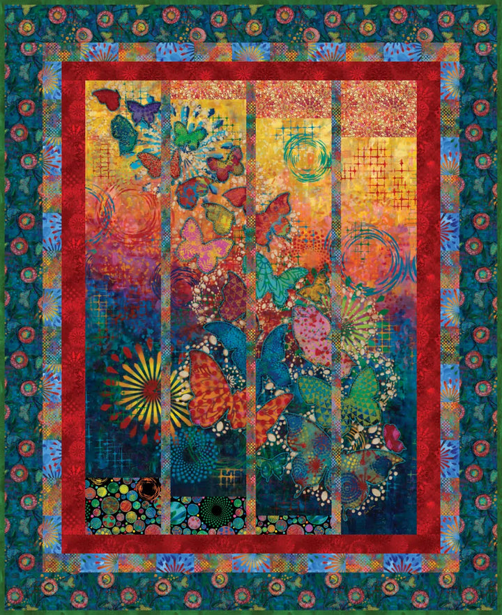 Flights of Fancy Quilt Kit by Sue Penn Flights of Fancy Quilt Kit by Sue Penn | Artistic Artifacts