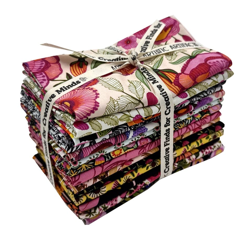 Springtime Splendour - Fat Quarter Fabric Bundle (14 pcs) Springtime Splendour - Fat Quarter Fabric Bundle (14 pcs)