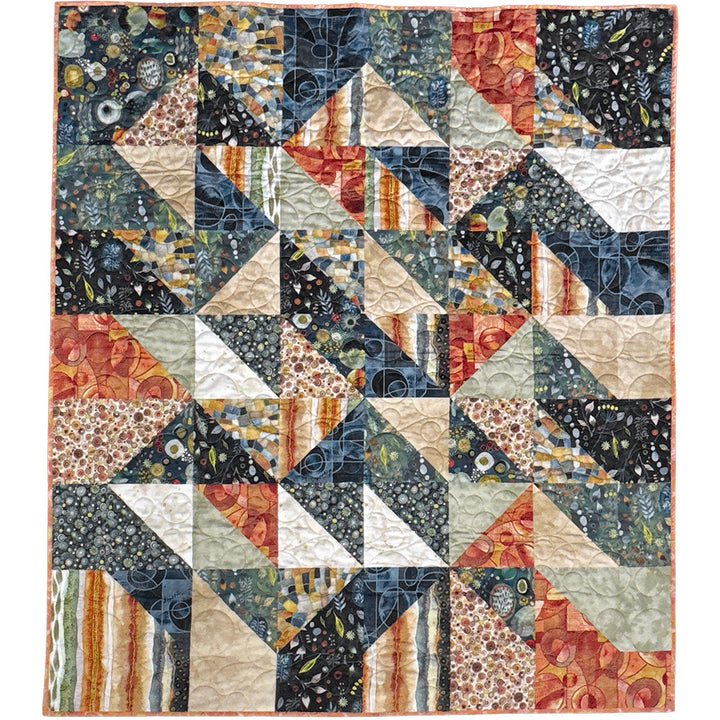 Floral Formation Quilt Kit with Flora & Form Fabric Collection