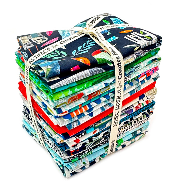 Flying South Fat Quarter Fabric Bundle (14 pcs)