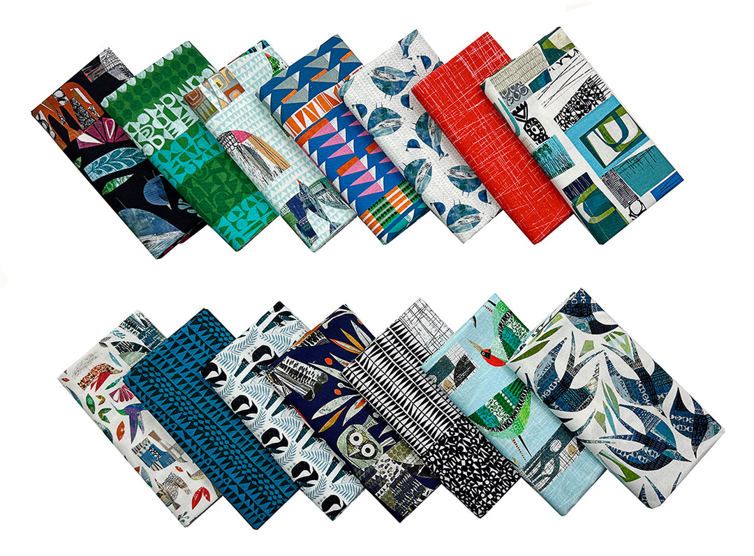 Flying South Fat Quarter Fabric Bundle (14 pcs)