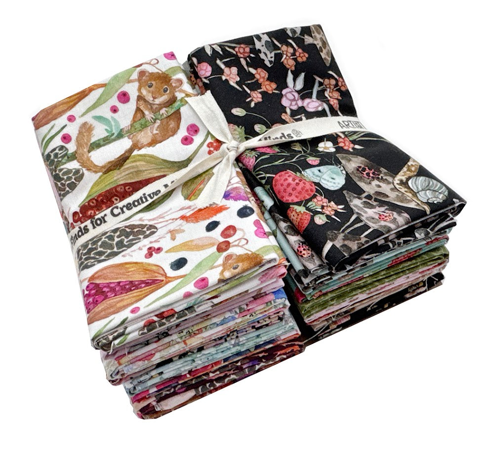 Forest Fruits Fat Quarter Fabric Bundle (18 pcs)