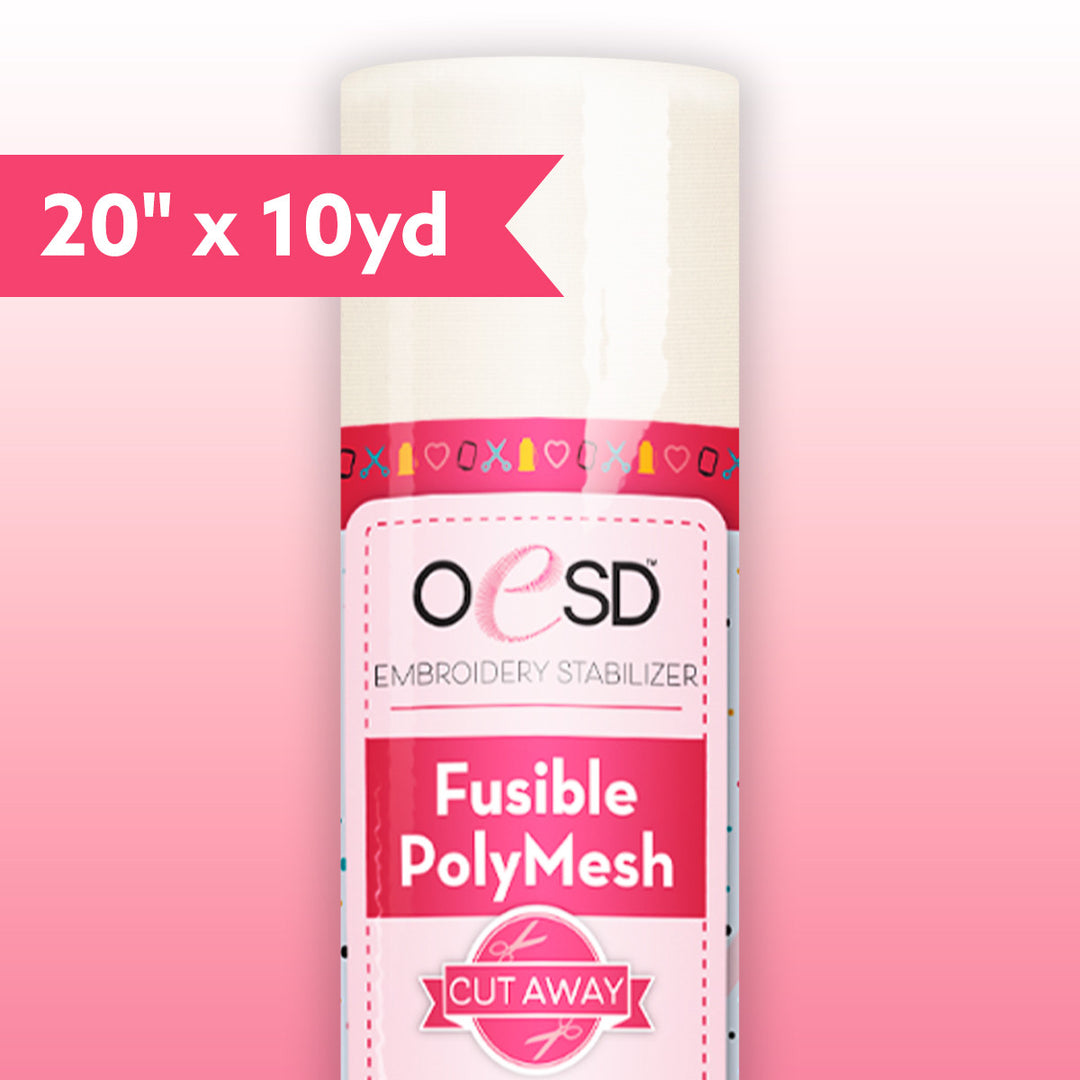 OESD Fusible PolyMesh CutAway, 20 in. wide