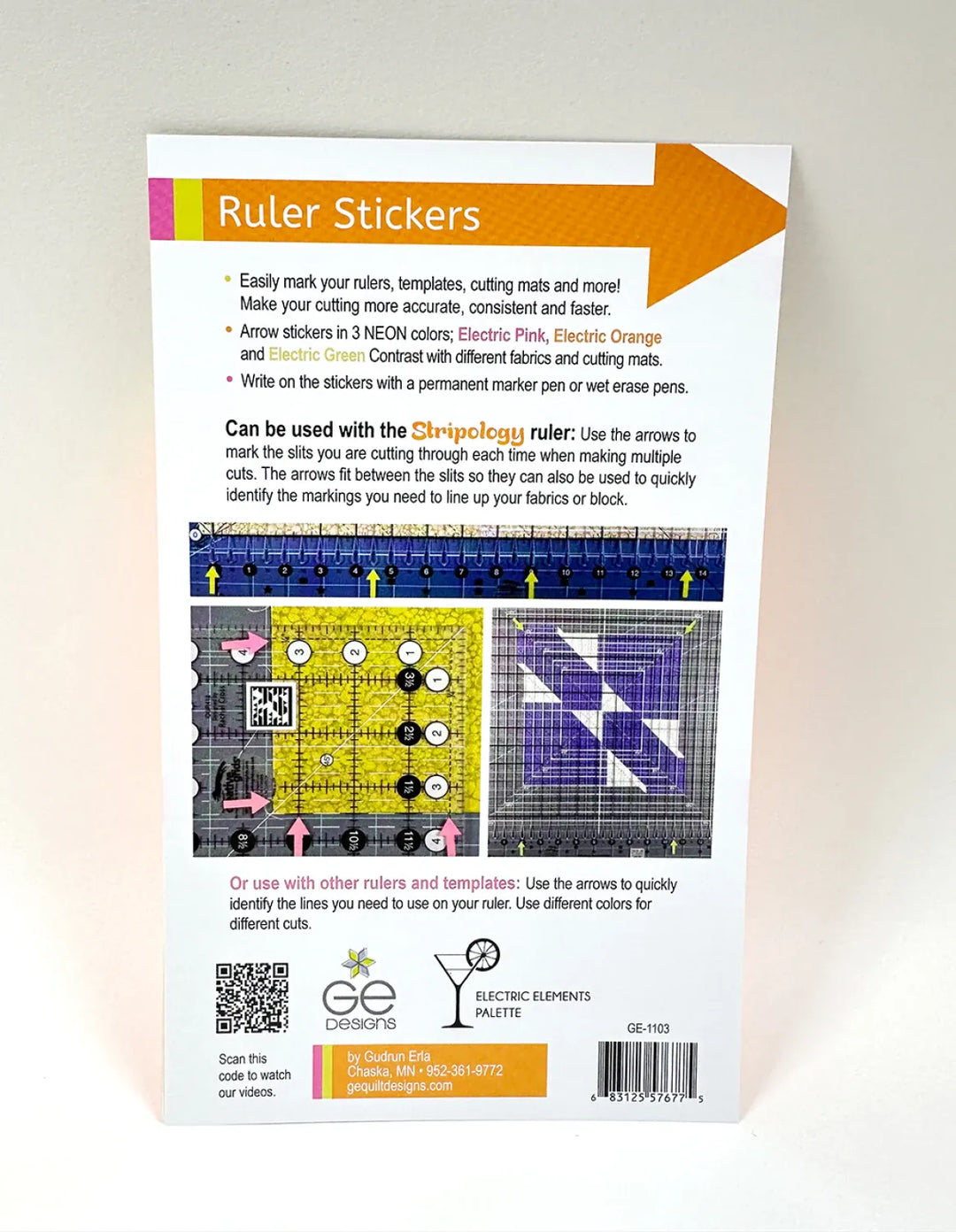 GEasy Organizing Stickers, Electric Elements Palette