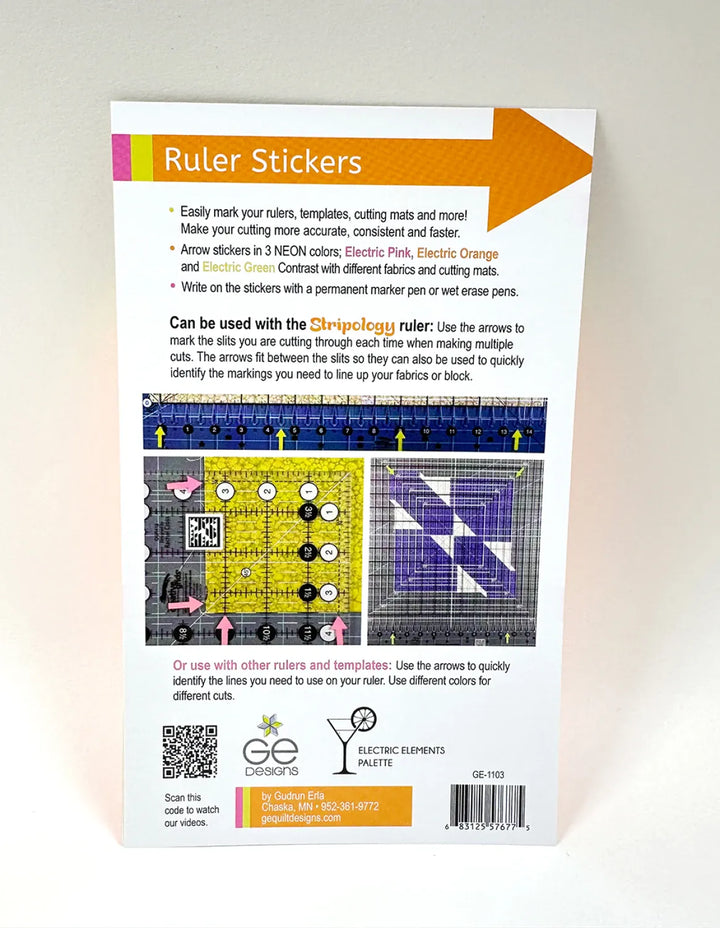 GEasy Organizing Stickers, Electric Elements Palette