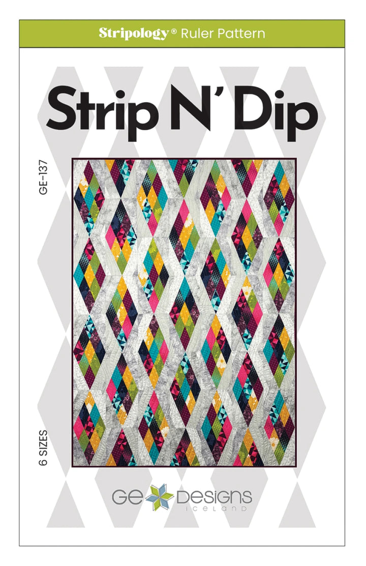 Strip N' Dip Quilt Pattern