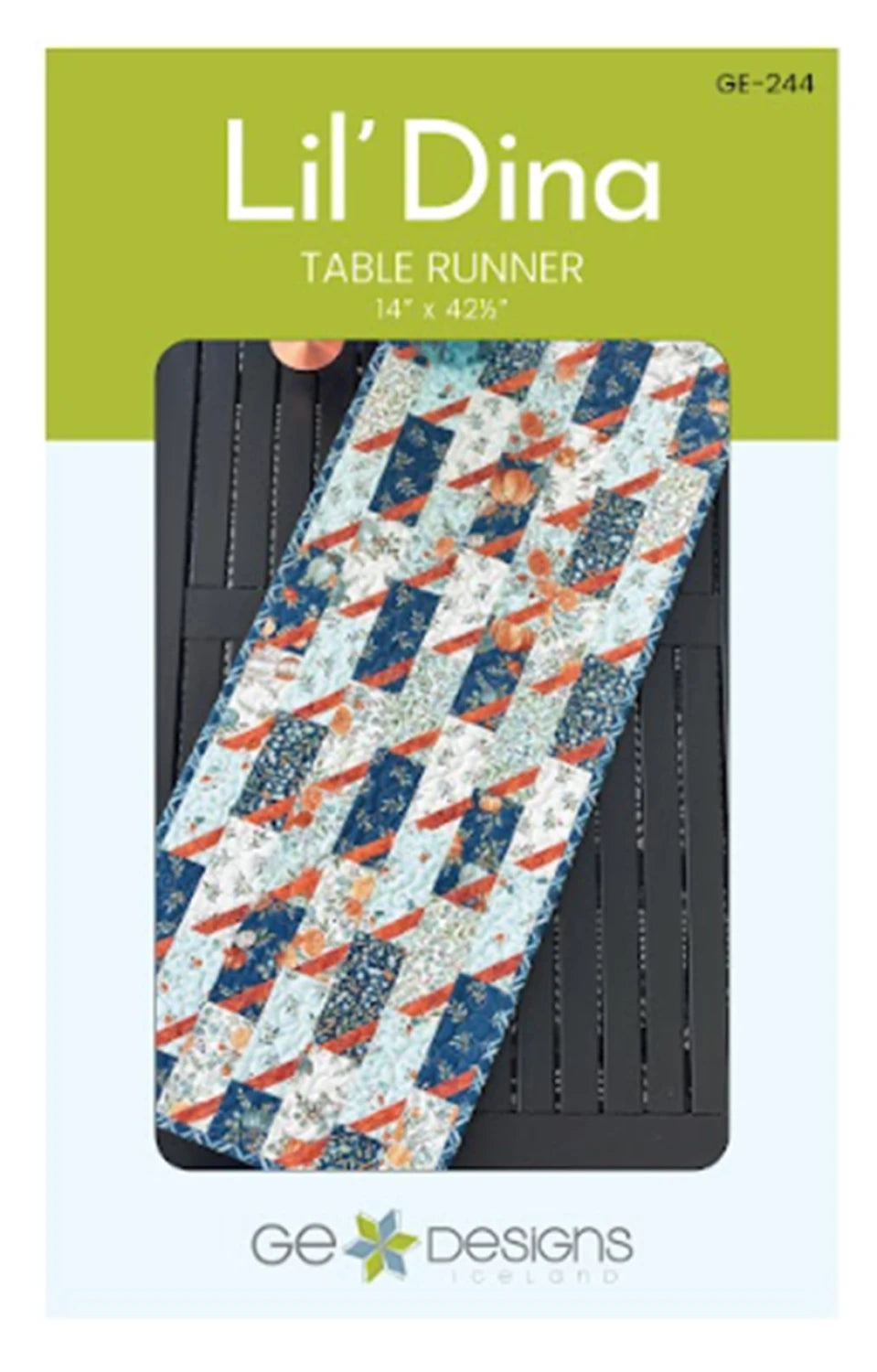 Lil' Dina Table Runner Pattern