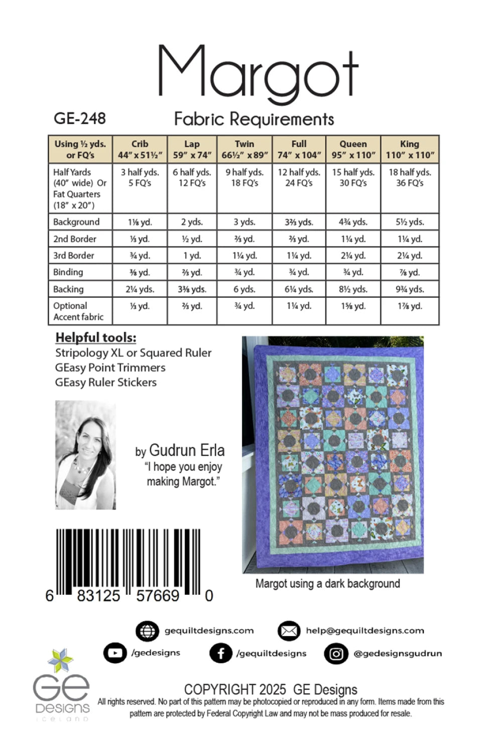 Margot Quilt Pattern