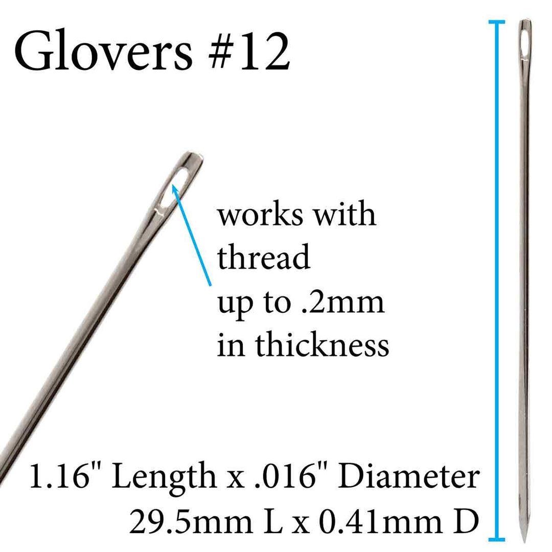 John James Glovers Needles Size 12 Pack Of 25