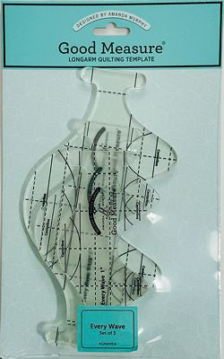 GMAMEW Good Measure Every Wave Longarm Quilting Template
