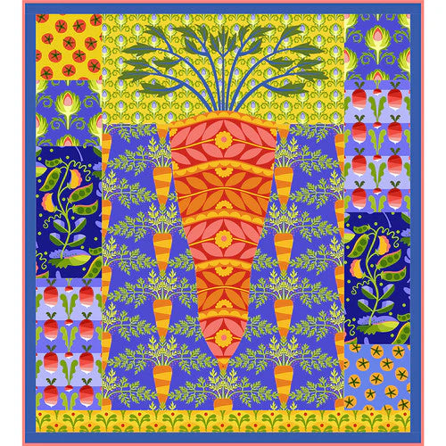 Vegetable Patch - Gigantic Carrot Wall Hanging Kit