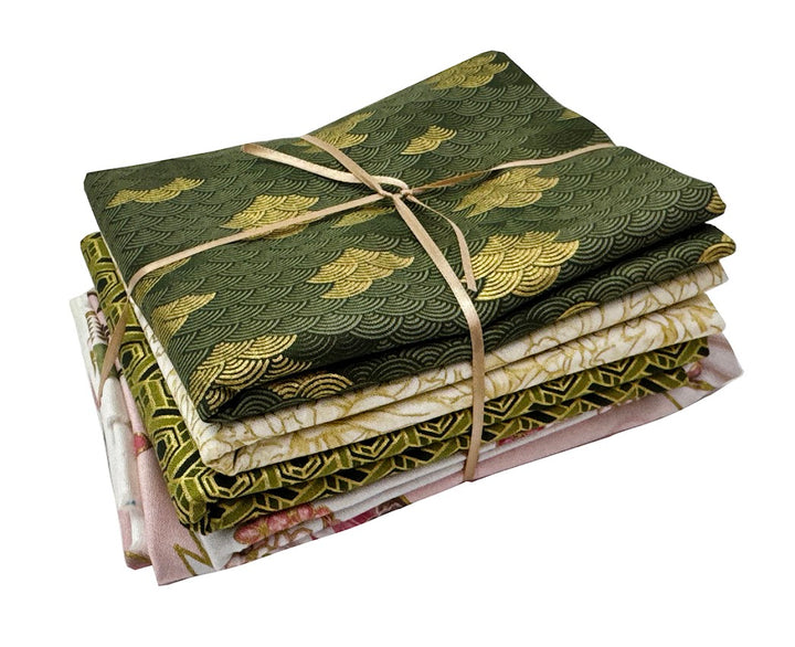 Imperial Collection Graceful Cranes Project Bundle with 24" Panel (5 pcs)