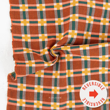 Happy Camper by Fableism - Decked Out, Flare Happy Camper by Fableism - Decked Out, Flare | Woven Fabric