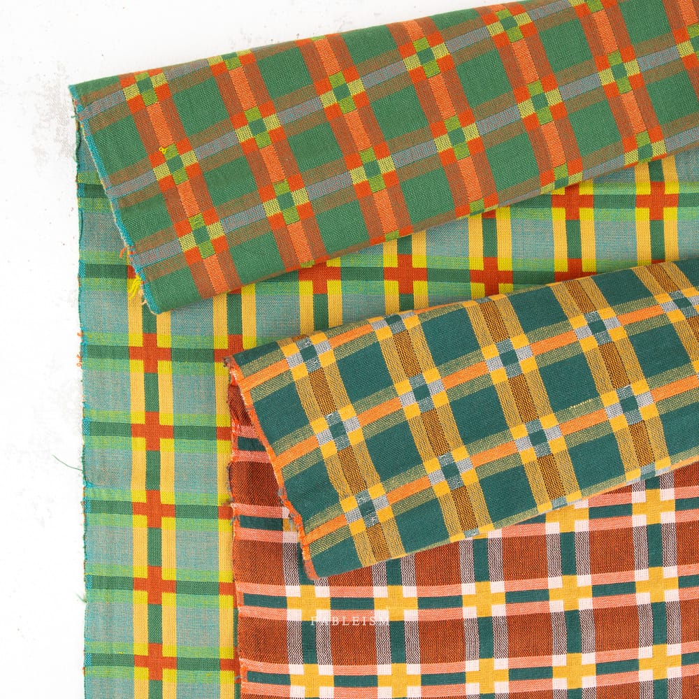 Happy Camper by Fableism - Decked Out, Flare Happy Camper by Fableism - Decked Out, Flare | Woven Fabric