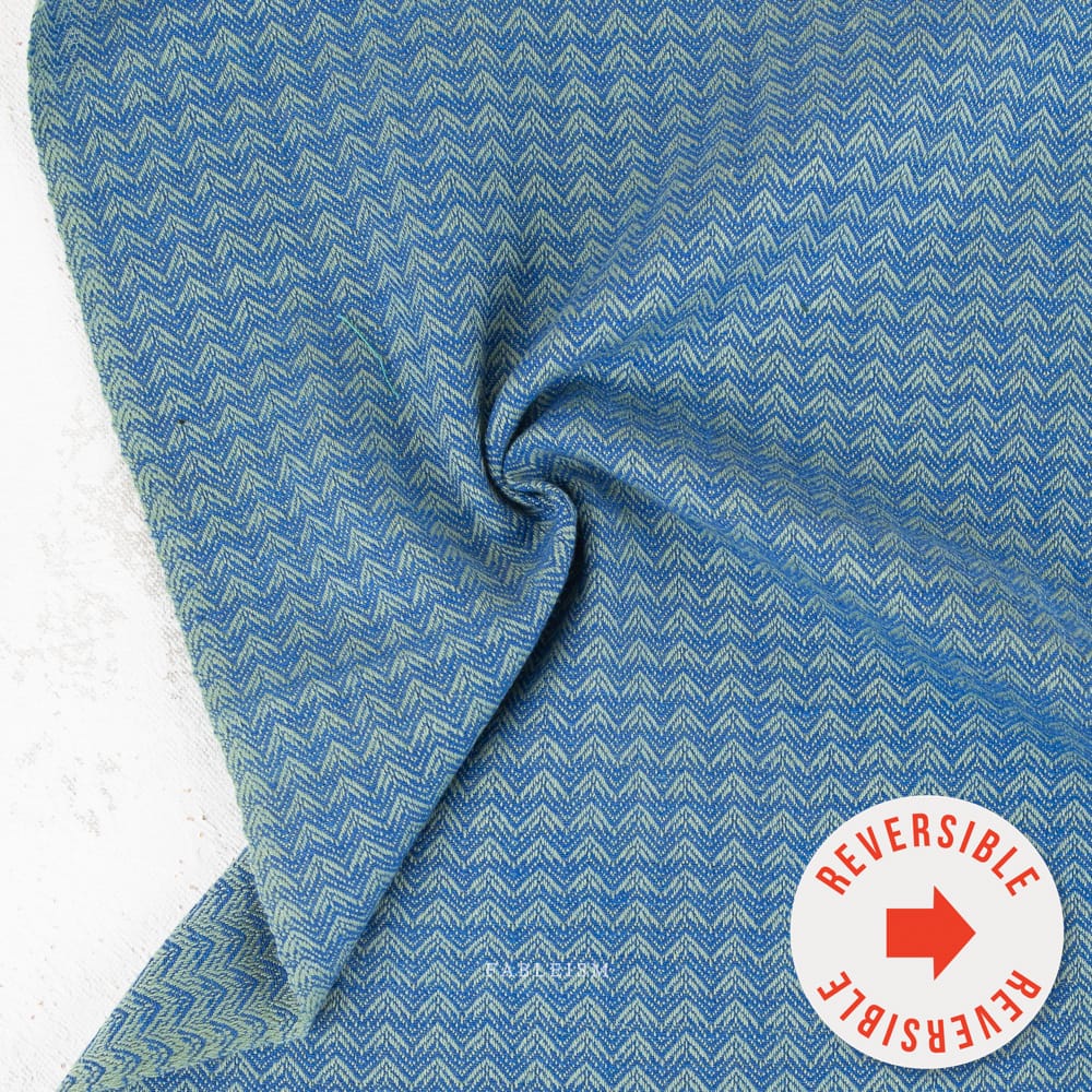 Happy Camper by Fableism - Summit, Frost Happy Camper by Fableism - Summit, Frost | Woven Fabric