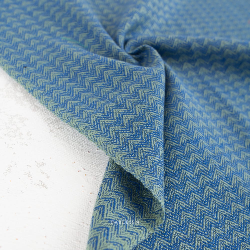 Happy Camper by Fableism - Summit, Frost Happy Camper by Fableism - Summit, Frost | Woven Fabric