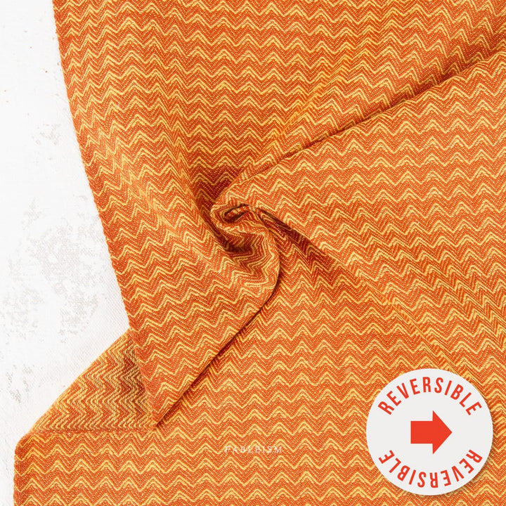 Happy Camper by Fableism - Summit, Grain Happy Camper by Fableism - Summit, Grain | Woven Fabric