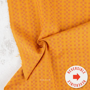 Happy Camper by Fableism - Basket Weave, Lantern Happy Camper by Fableism - Basket Weave, Lantern | Woven Fabric