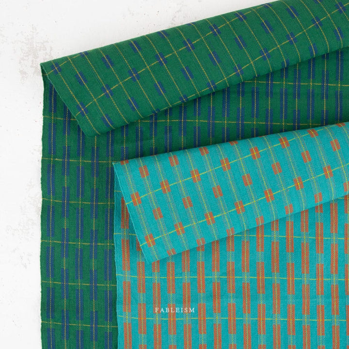Happy Camper by Fableism - Formation, Dive Happy Camper by Fableism - Formation, Dive | Woven Fabric
