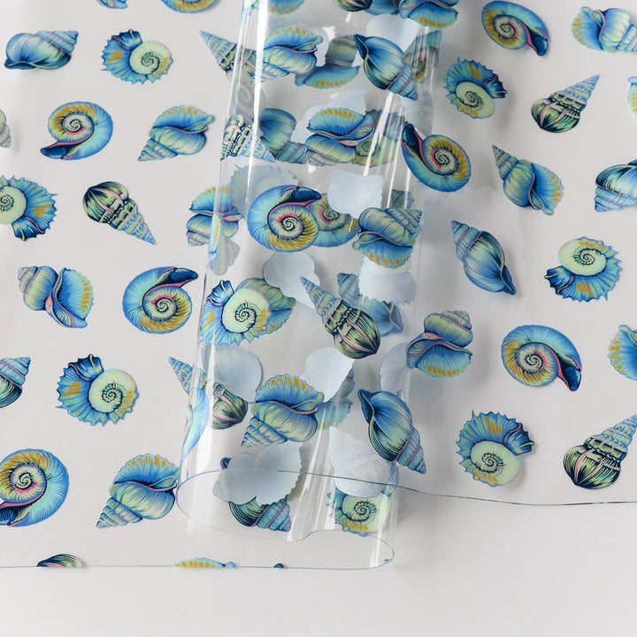 Tula Pink Floral Reef Collection: Lil' Shelly Vinyl 1/2 Yard Cut