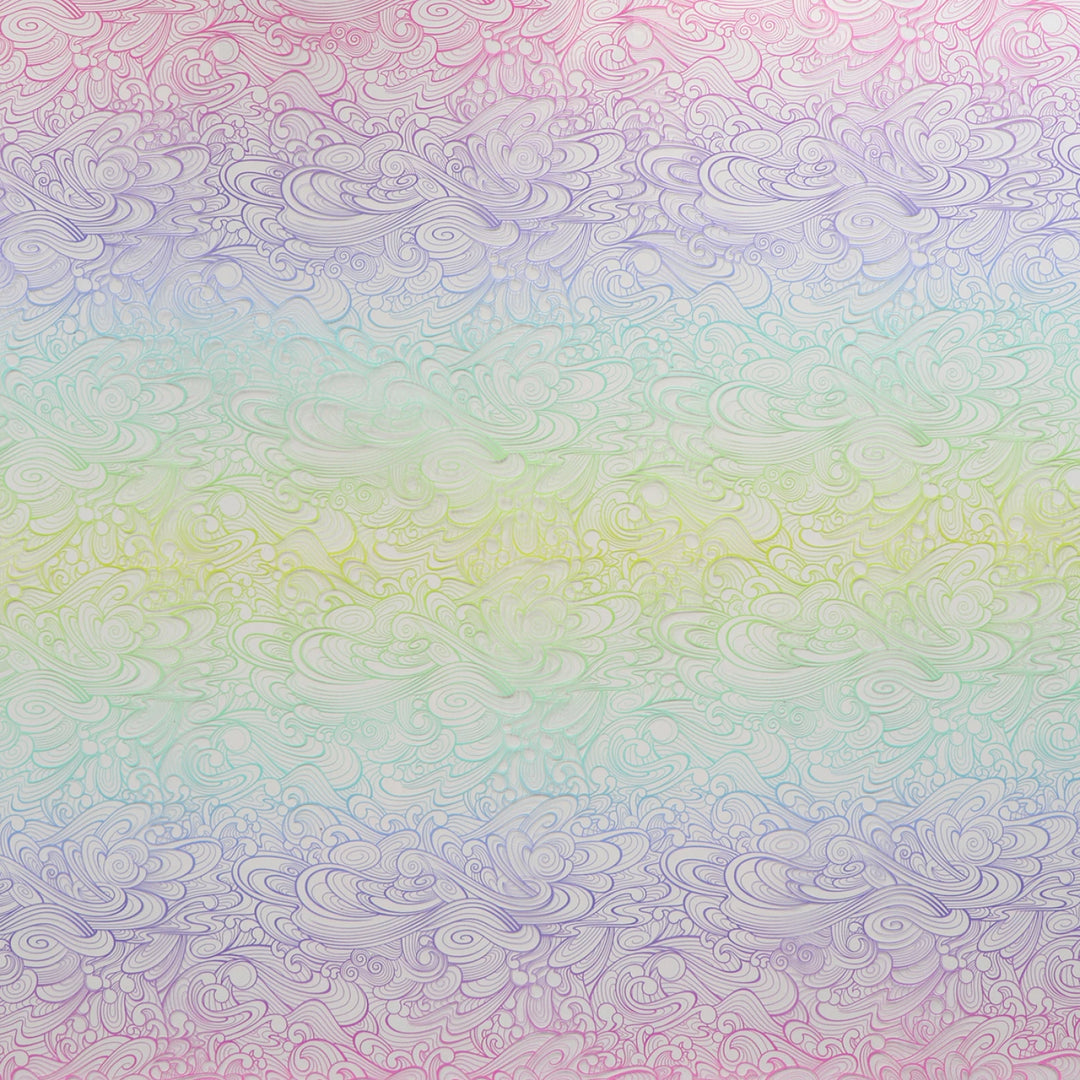 Tula Pink Floral Reef Collection: Making Waves Vinyl 1/2 Yard Cut
