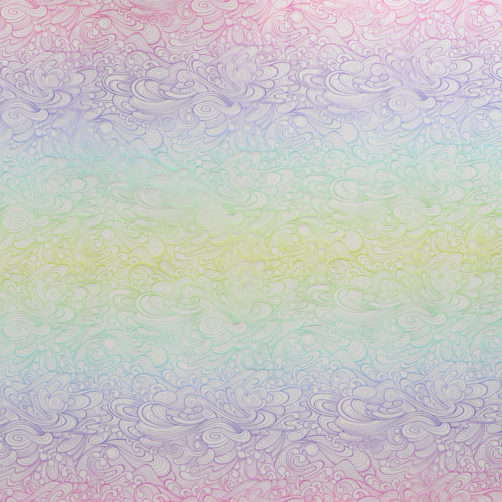 Tula Pink Floral Reef Collection: Making Waves Vinyl 1/2 Yard Cut